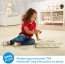 Melissa & Doug Old MacDonald's Farm Sound Puzzle - Farm Animal Toys, Sound Puzzles For Toddlers And Kids Ages 2+