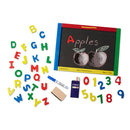Melissa & Doug Magnetic Chalkboard and Dry-Erase Board With 36 Magnets, Chalk, Eraser, and Dry-Erase Pen