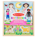 Melissa & Doug Best Friends Magnetic Dress Up