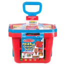 Melissa & Doug Fill & Roll Grocery Basket EA