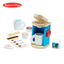 Melissa & Doug Brew & Serve Wooden Coffee Maker Set