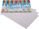 Melissa & Doug Finger Paint Paper Pad - 50 12"x18" Sheets for Kids Arts And Crafts Age 2+