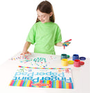 Melissa & Doug Finger Paint Paper Pad - 50 12"x18" Sheets for Kids Arts And Crafts Age 2+