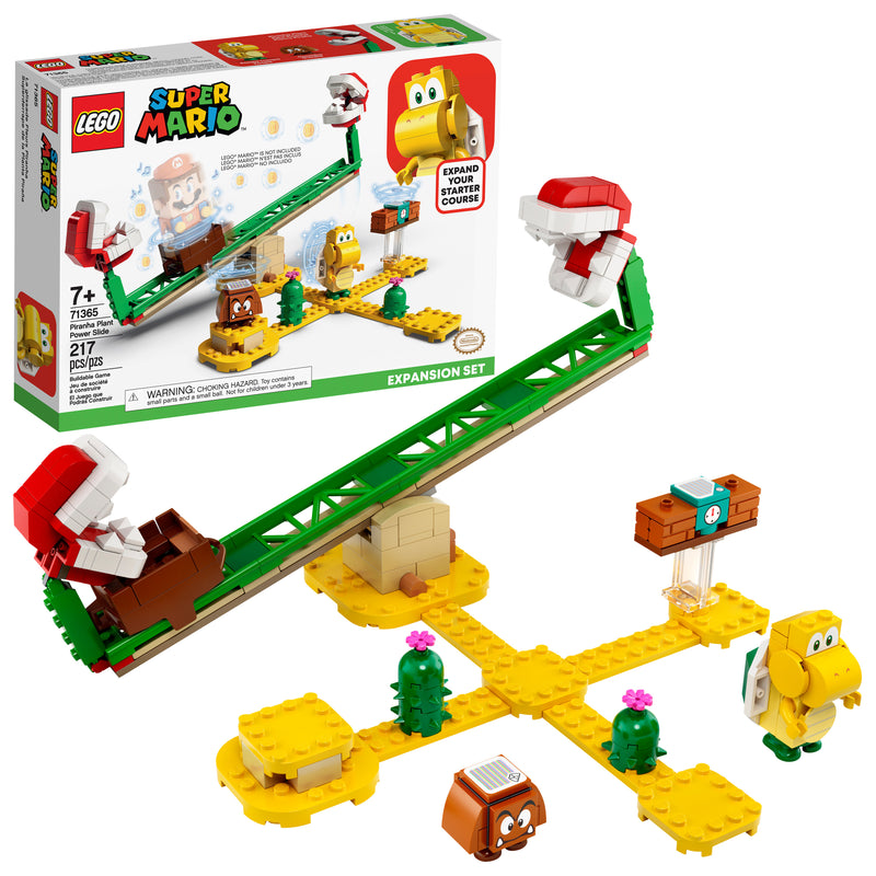 LEGO Super Mario Piranha Plant Power Slide Expansion Set 71365