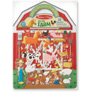 Melissa & Doug Puffy Sticker Playset - On the Farm - 52 Reusable Stickers, 2 Fold-Out Scenes