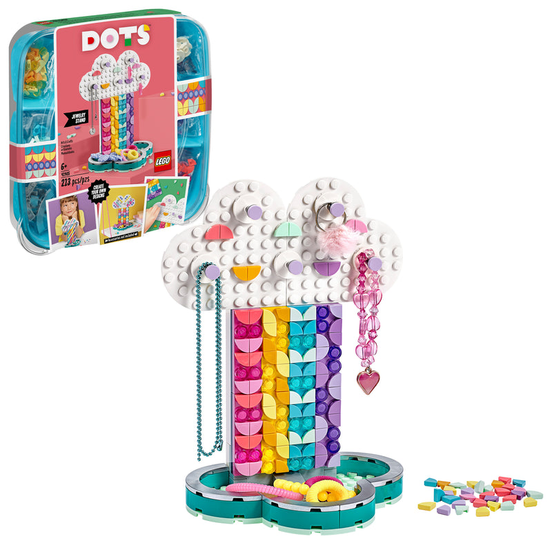 LEGO DOTS Rainbow Jewelry Stand 41905