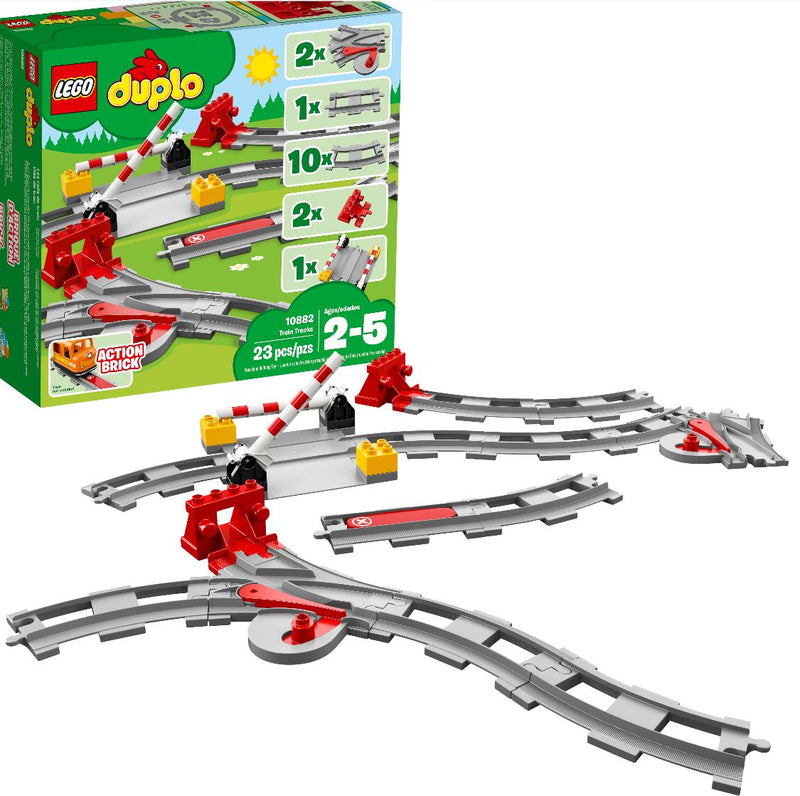 LEGO DUPLO Town Train Tracks 10882