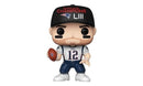 Funko Pop! NFL Patriots Tom Brady SB Champions Llll Collectible Figurine