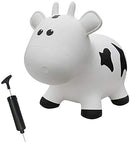 Farm Hoppers FHA1101 Inflatable Toddler Safe Bouncing Cow White