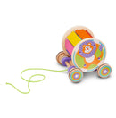 Melissa & Doug First Play Pull and Play Musical Rainbow Xylophone Wooden Pull Toy